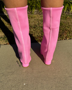 Bella Tre "Skylar" Boots- Pink